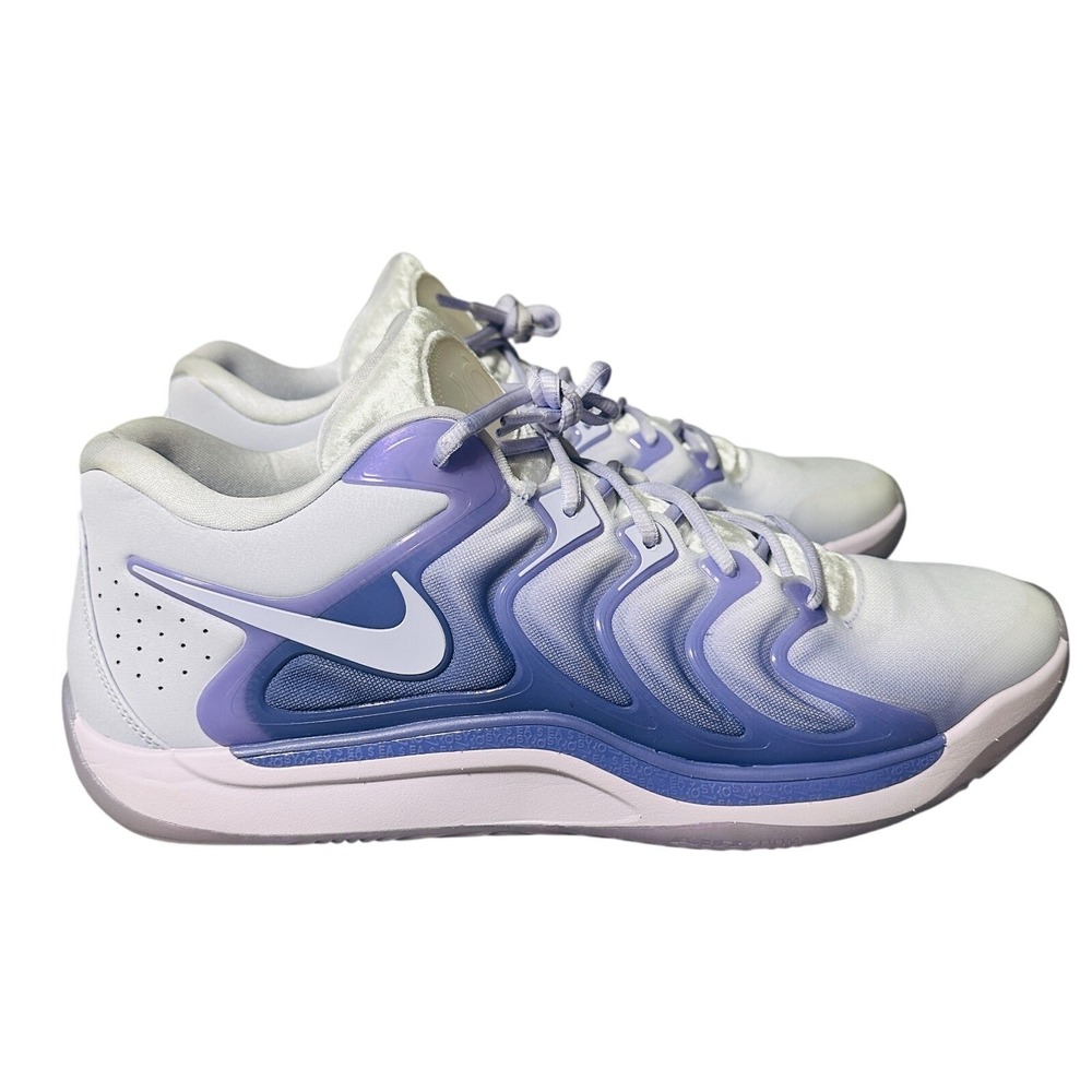Nike KD 17‎ Kevin Durant Purple White Basketball Shoes FJ9487-500 Mens Size 18